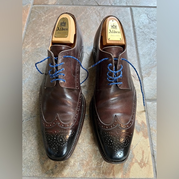 Men’s Brown Lace-ups size 9.5 - Picture 1 of 2
